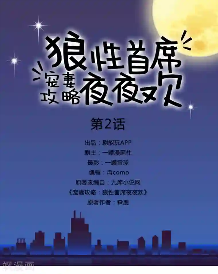 宠妻攻略：狼性首席夜夜欢第2话