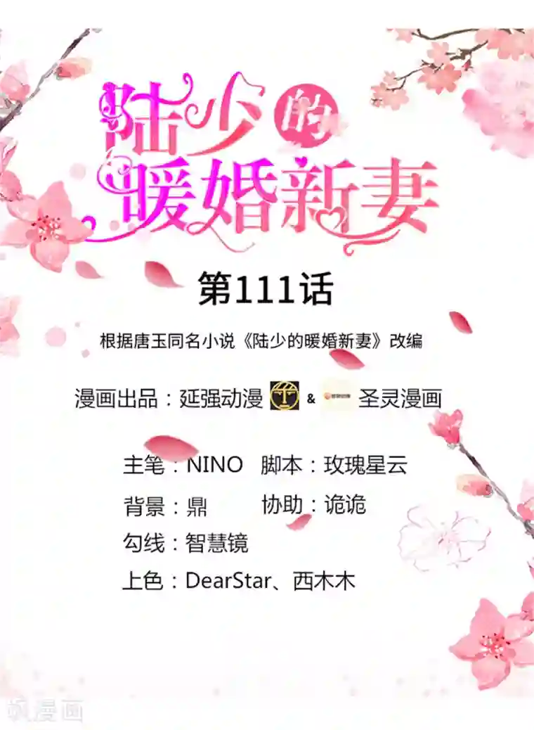 陆少的暖婚新妻第111话