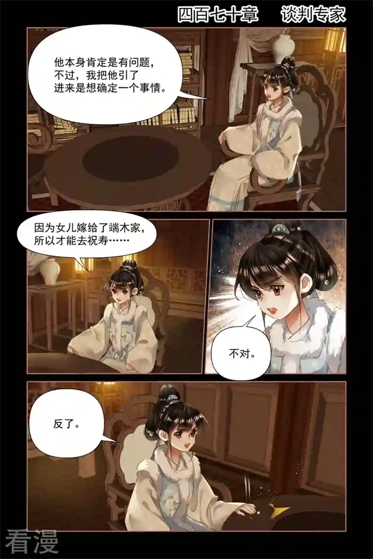 神医嫡女第470话 谈判专家