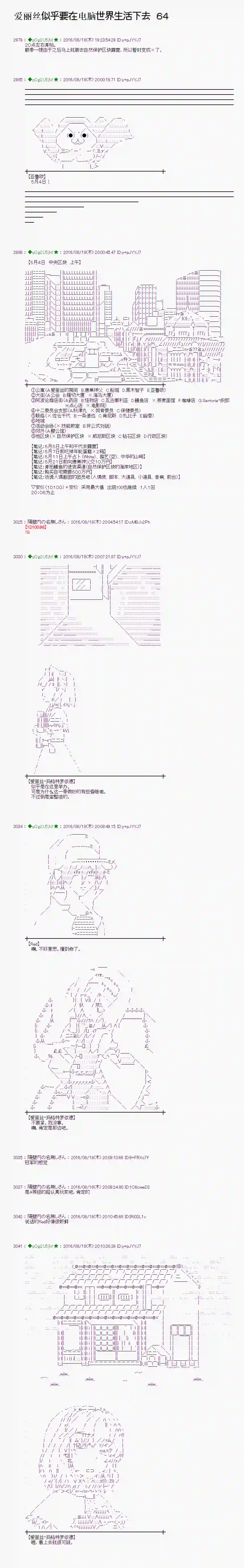 爱丽丝似乎要在电脑世界生活下去第64话