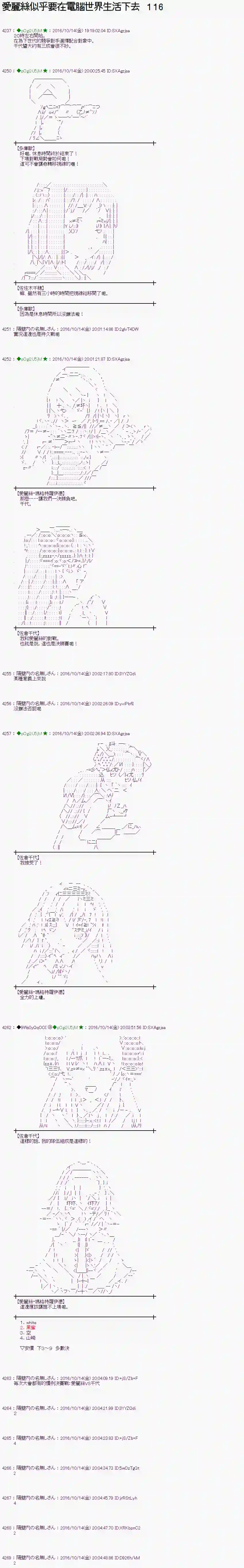 爱丽丝似乎要在电脑世界生活下去第116话