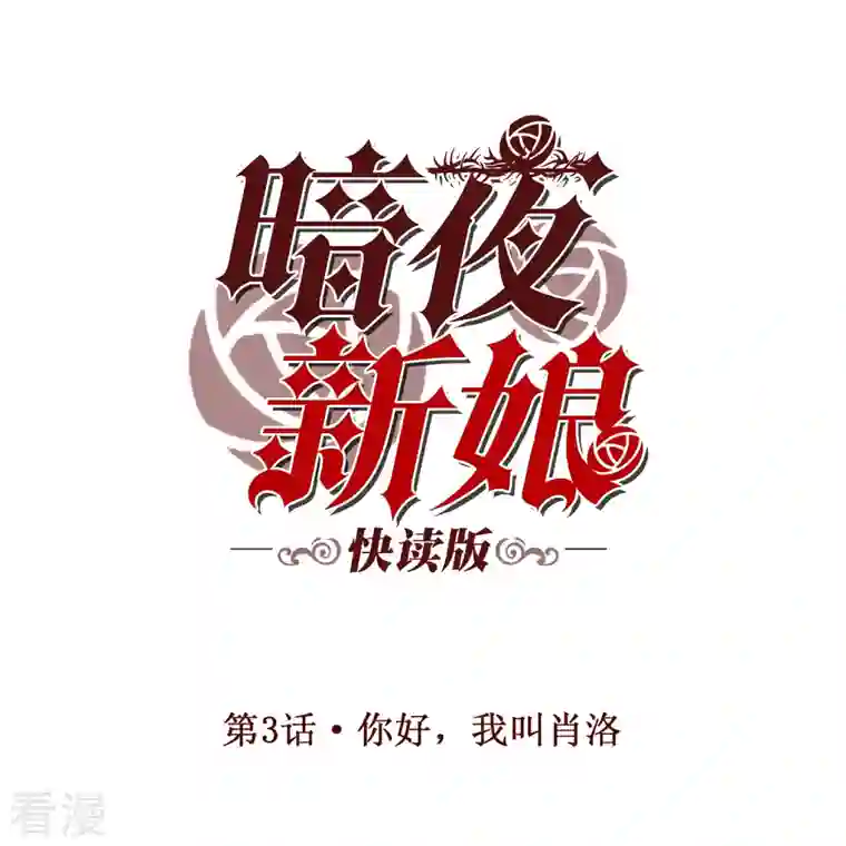 暗夜新娘（快读版）第3话 你好，我叫肖洛